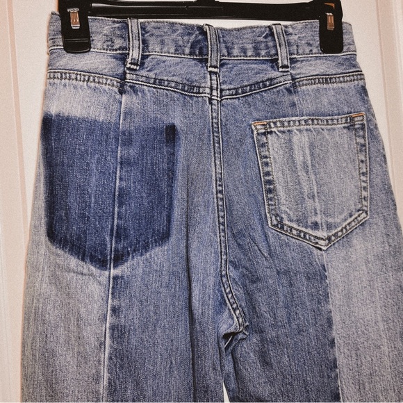 Moussy two toned straight multi wash vintage style jeans - Picture 7 of 11